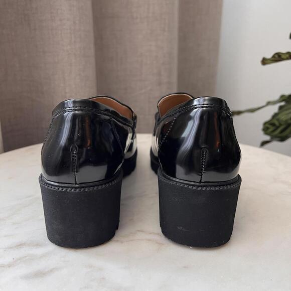 Chunky black loafers - Picture 4 of 5